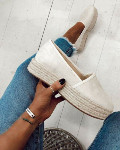 DIHOPE Women Flats Shoes Slip On Casual Ladies